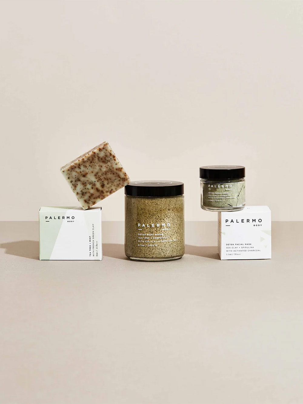 Premium custom scrub packaging boxes