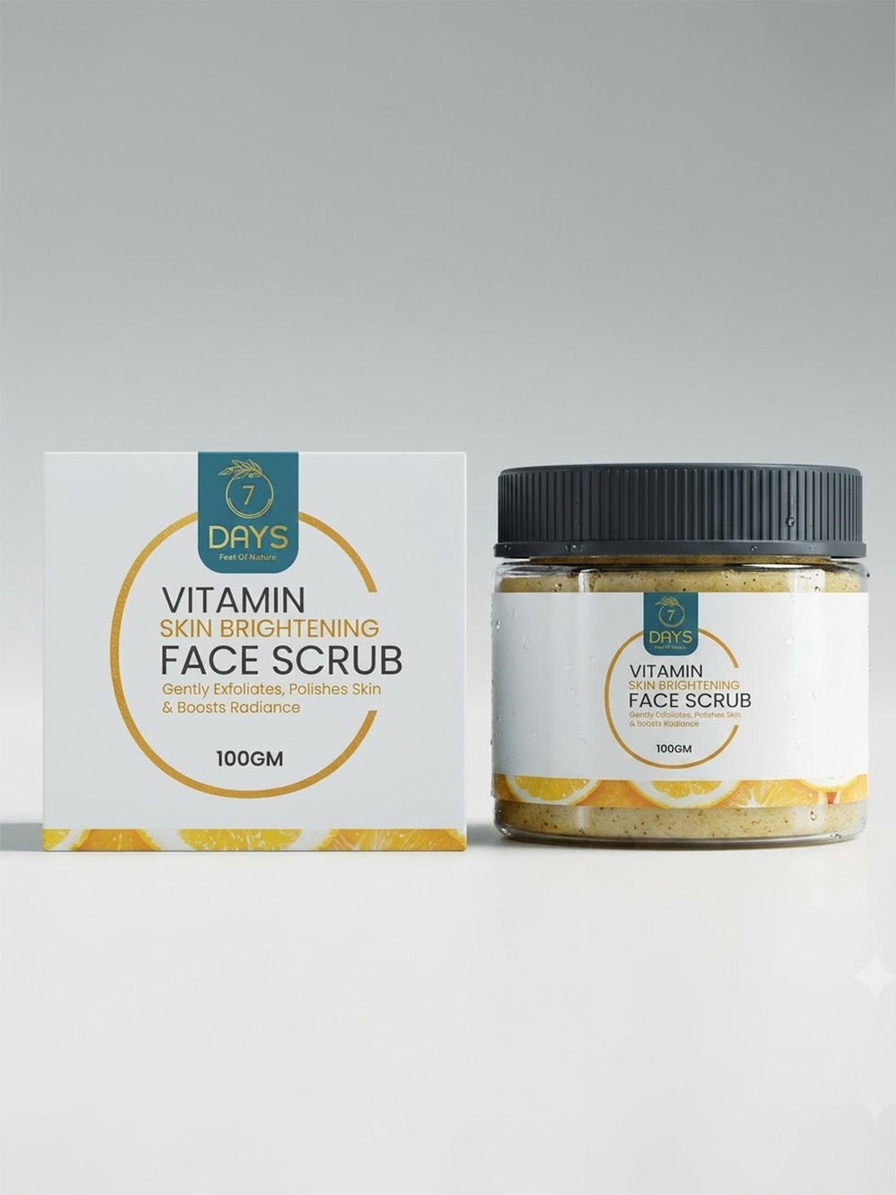 Premium custom scrub packaging boxes