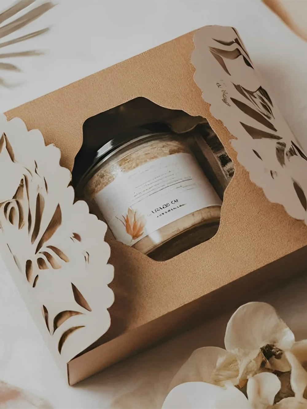 Premium custom scrub packaging boxes