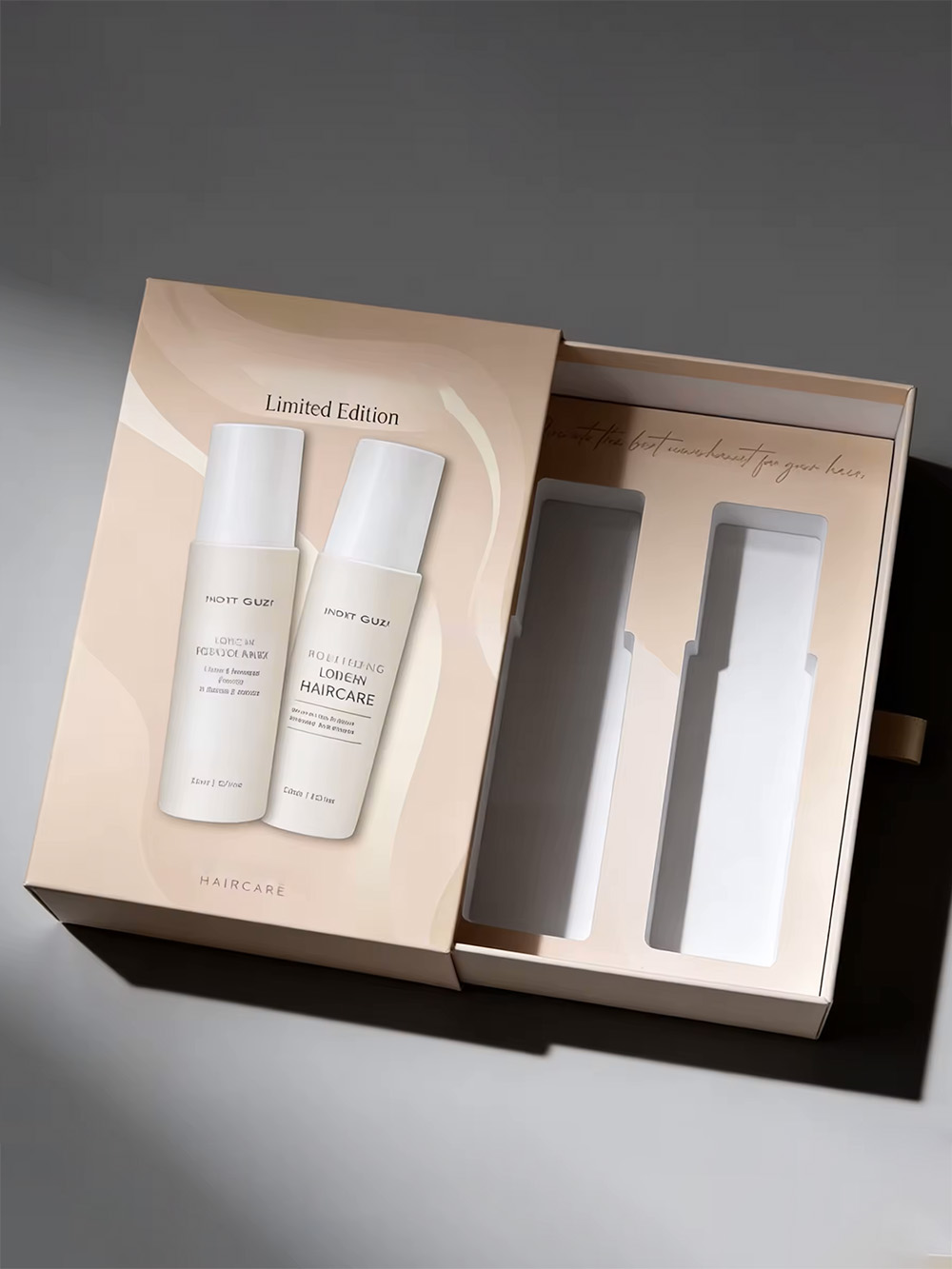 Premium custom shampoo packaging boxes