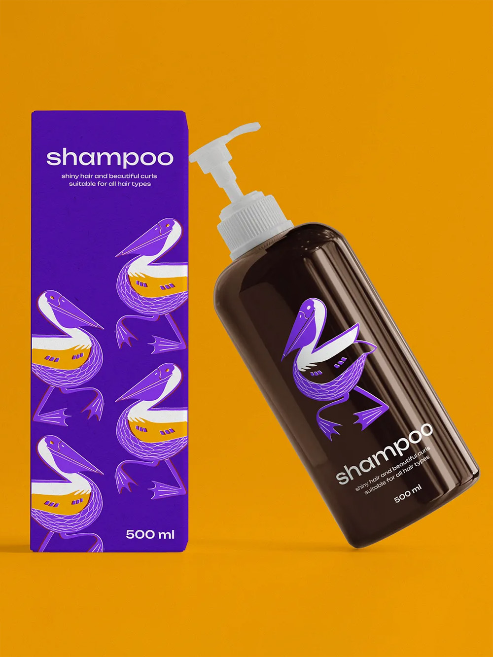 Premium custom shampoo packaging boxes