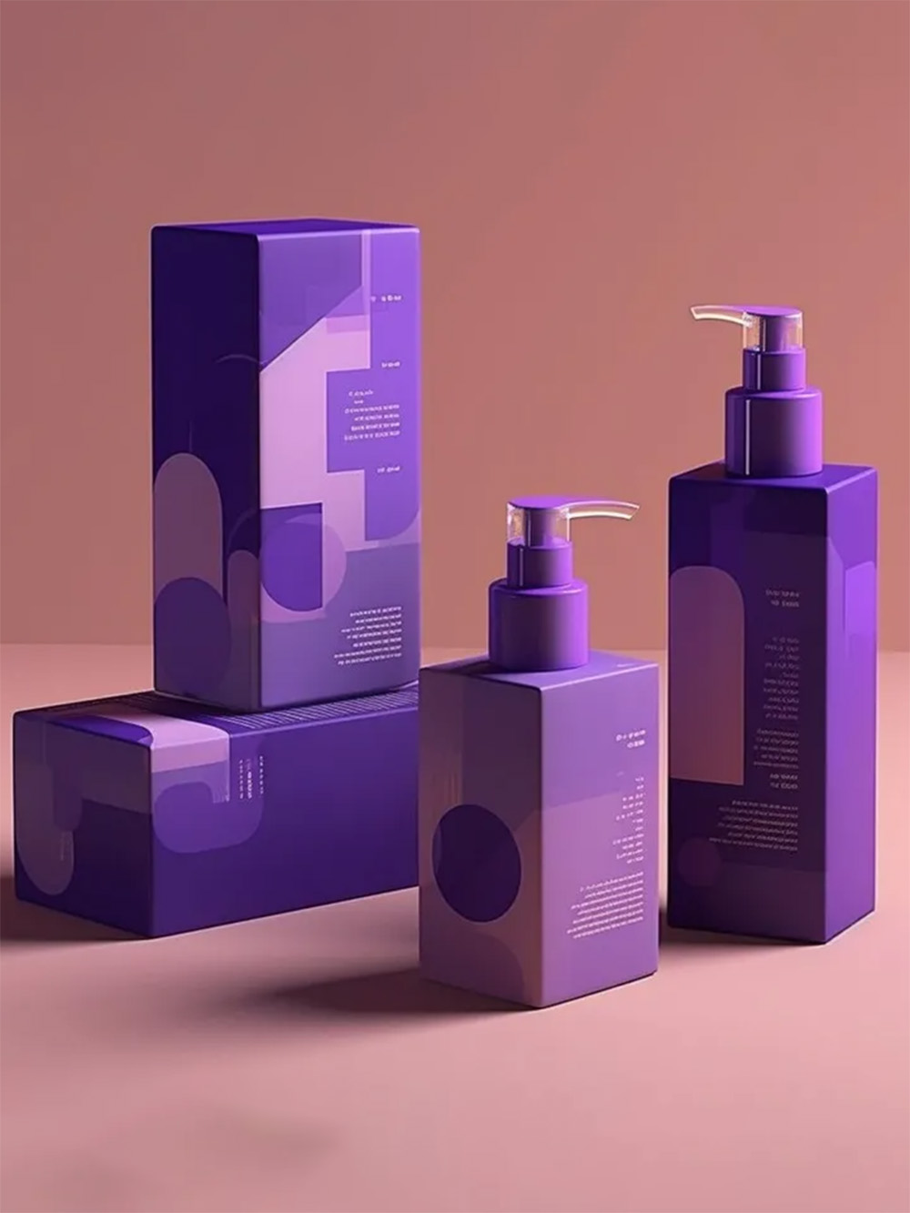 Premium custom shampoo packaging boxes
