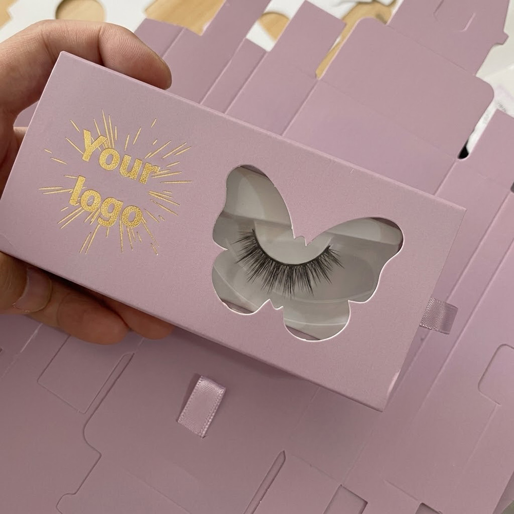 Premium window cosmetic packaging boxes