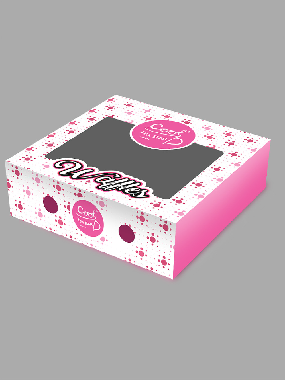 Premium window cosmetic packaging boxes