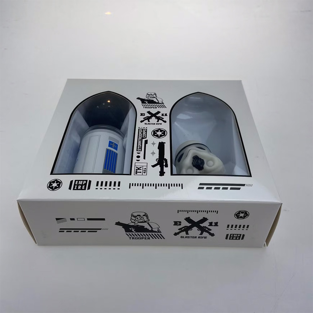 Premium window cosmetic packaging boxes