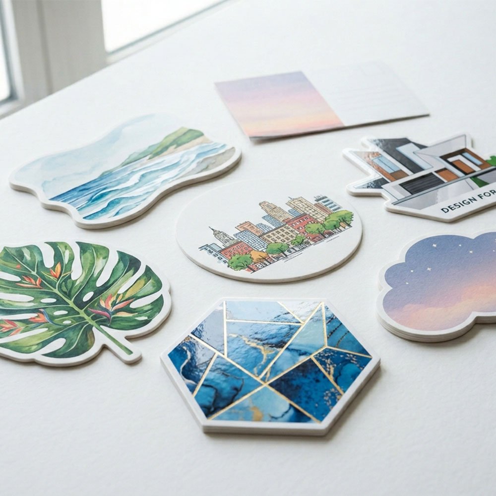 Die Cut Postcard Printing