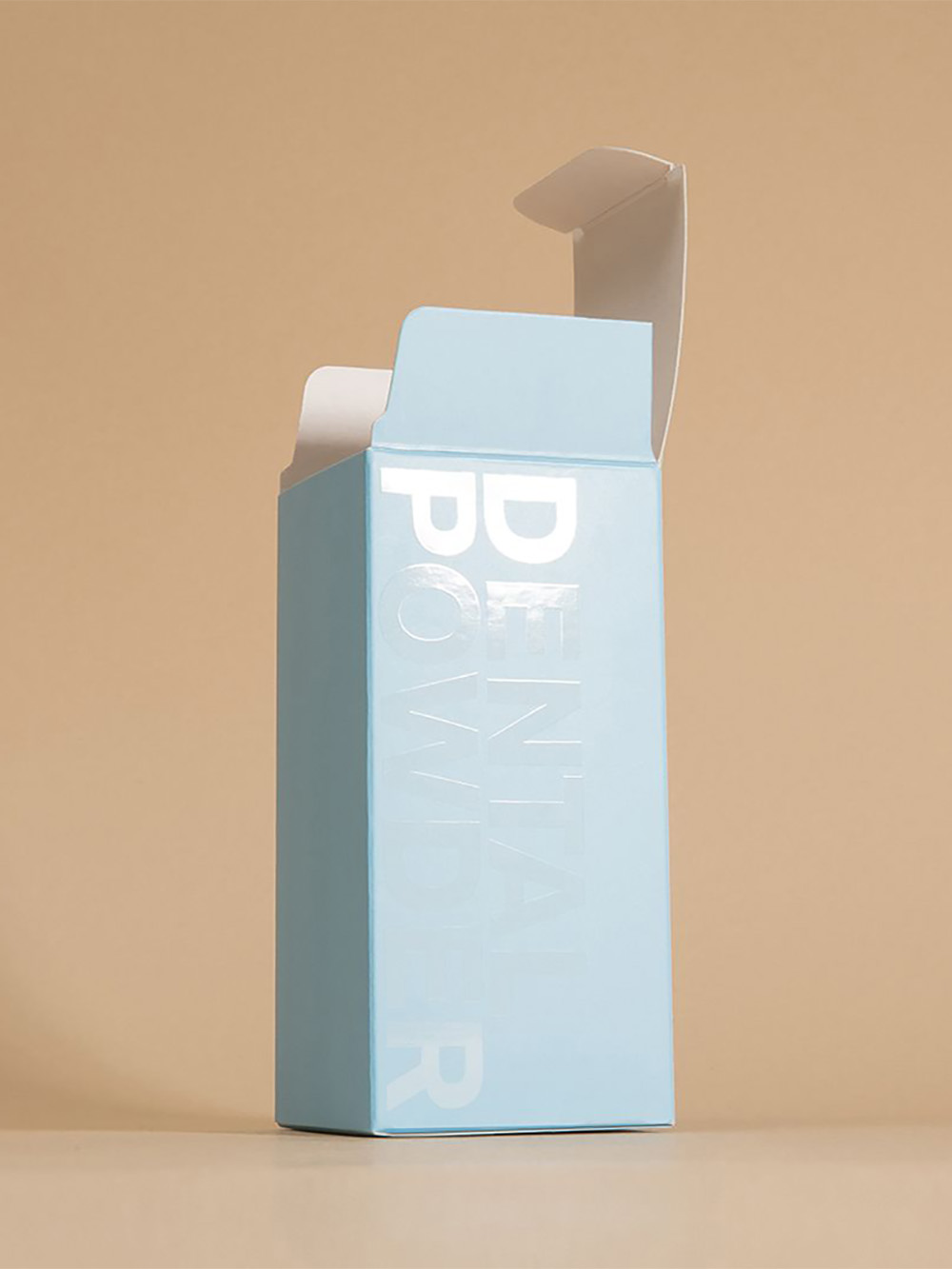 Printed folding carton packaging box design