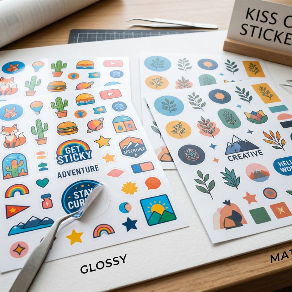 Kiss-Cut Stickers printing