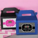 Black & Blue Gable Boxes