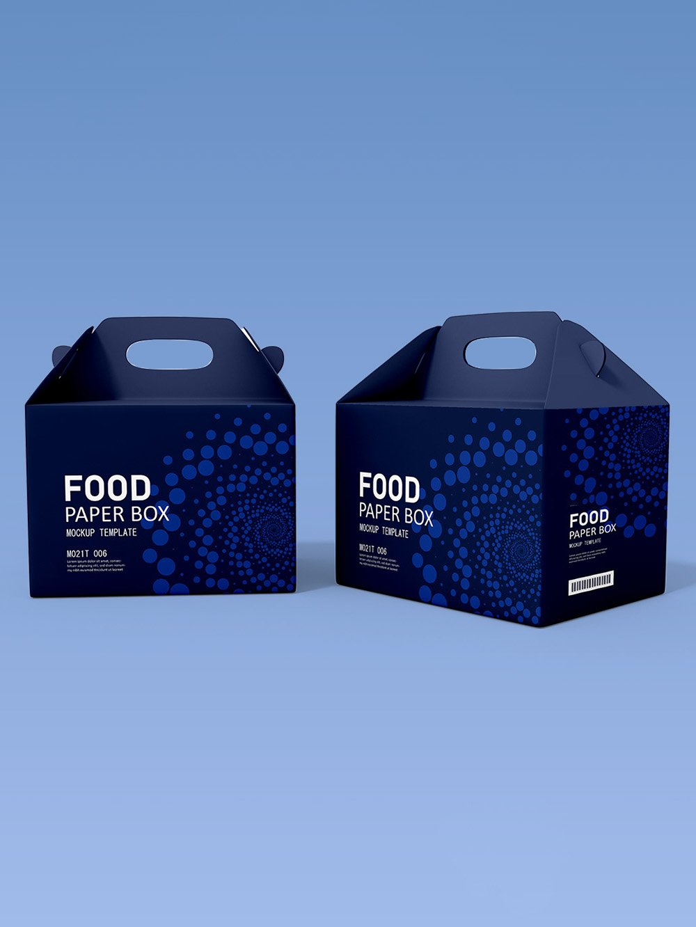 Black & Blue Gable Boxes