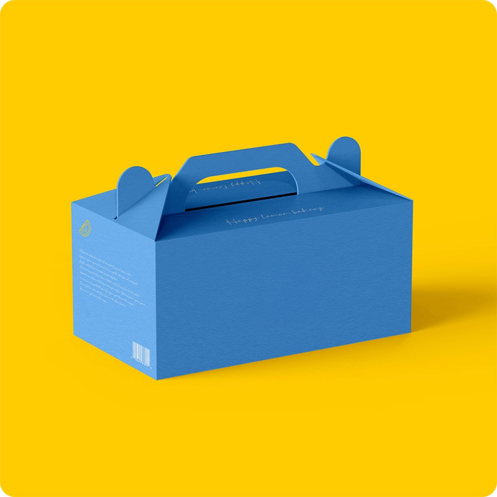 Black & Blue Gable Boxes
