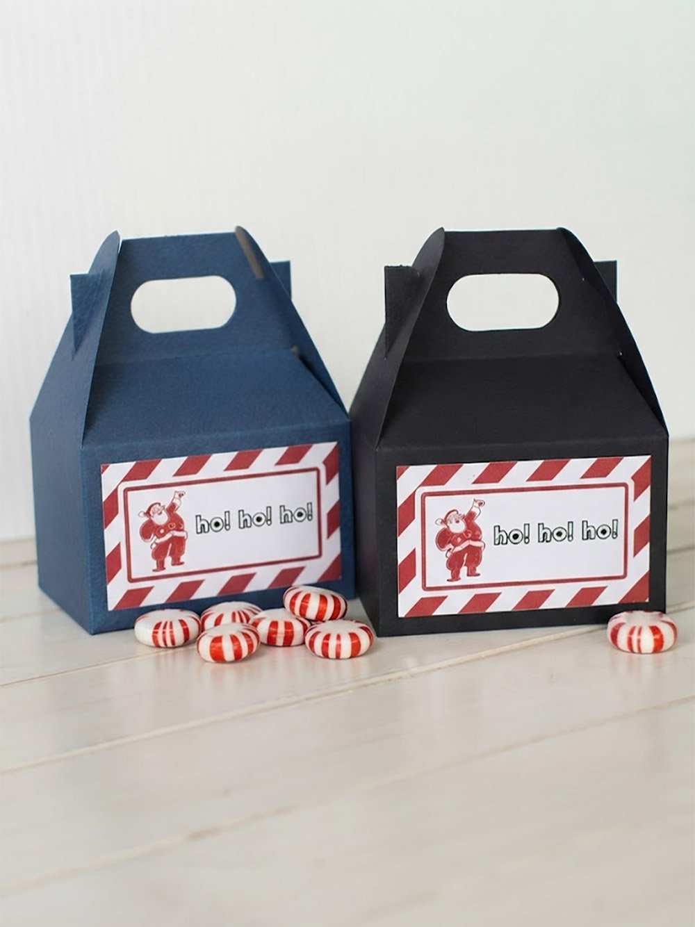 Black & Blue Gable Boxes
