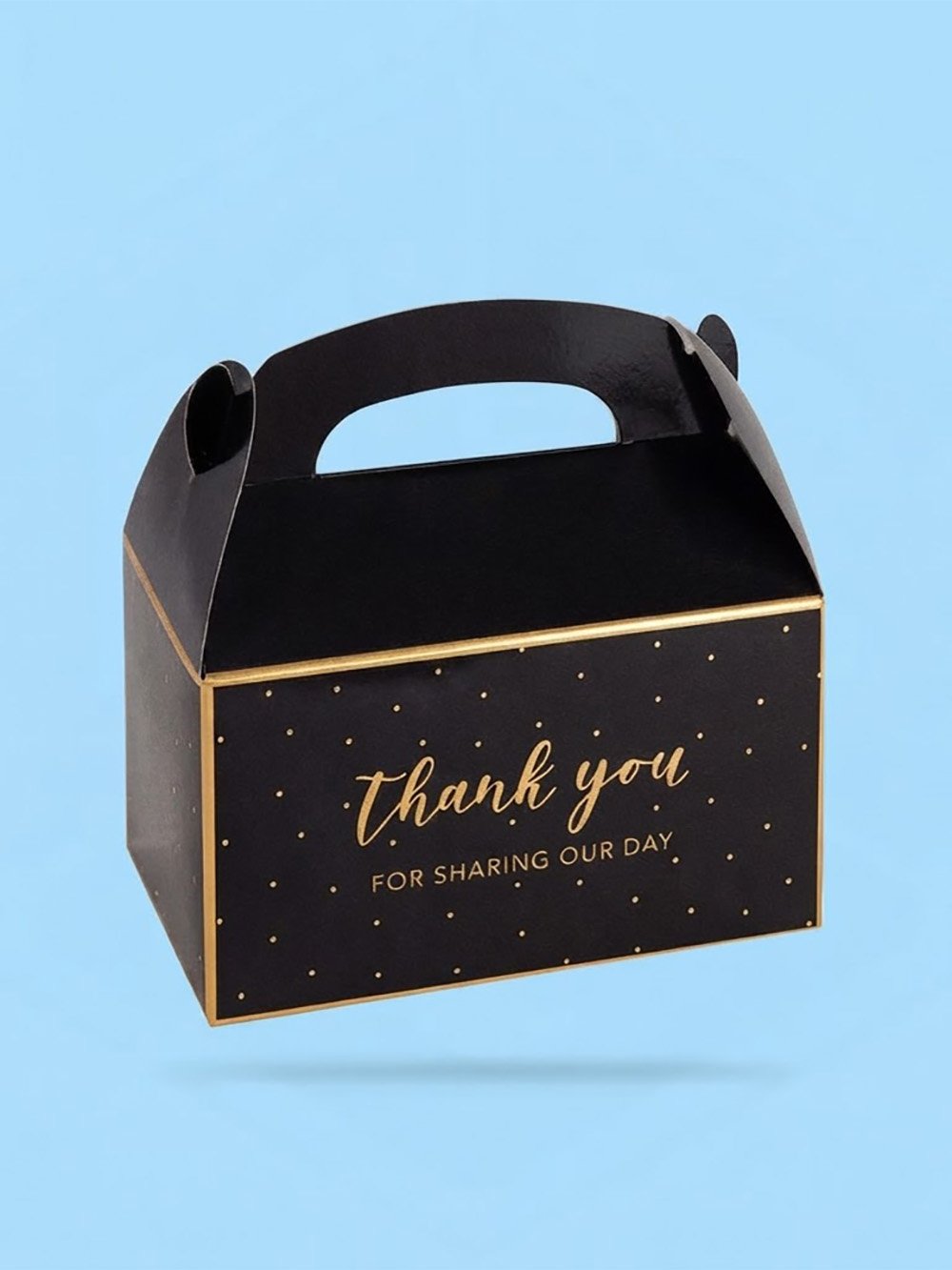 Black & Blue Gable Boxes