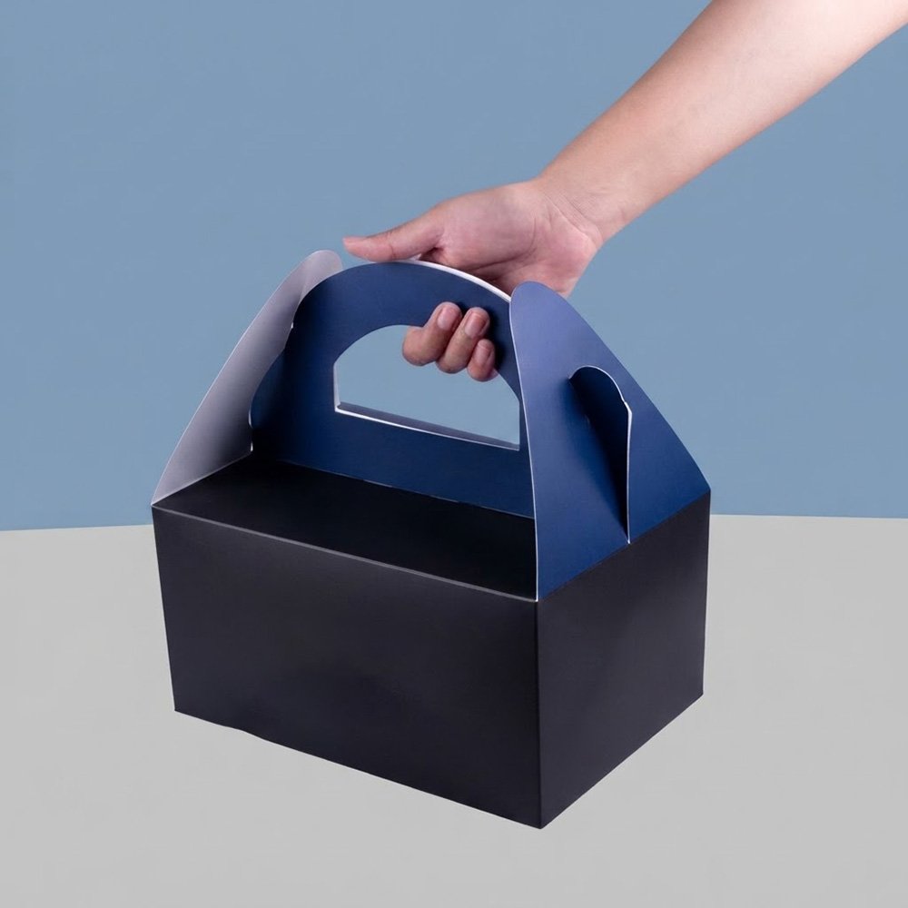 Black & Blue Gable Boxes