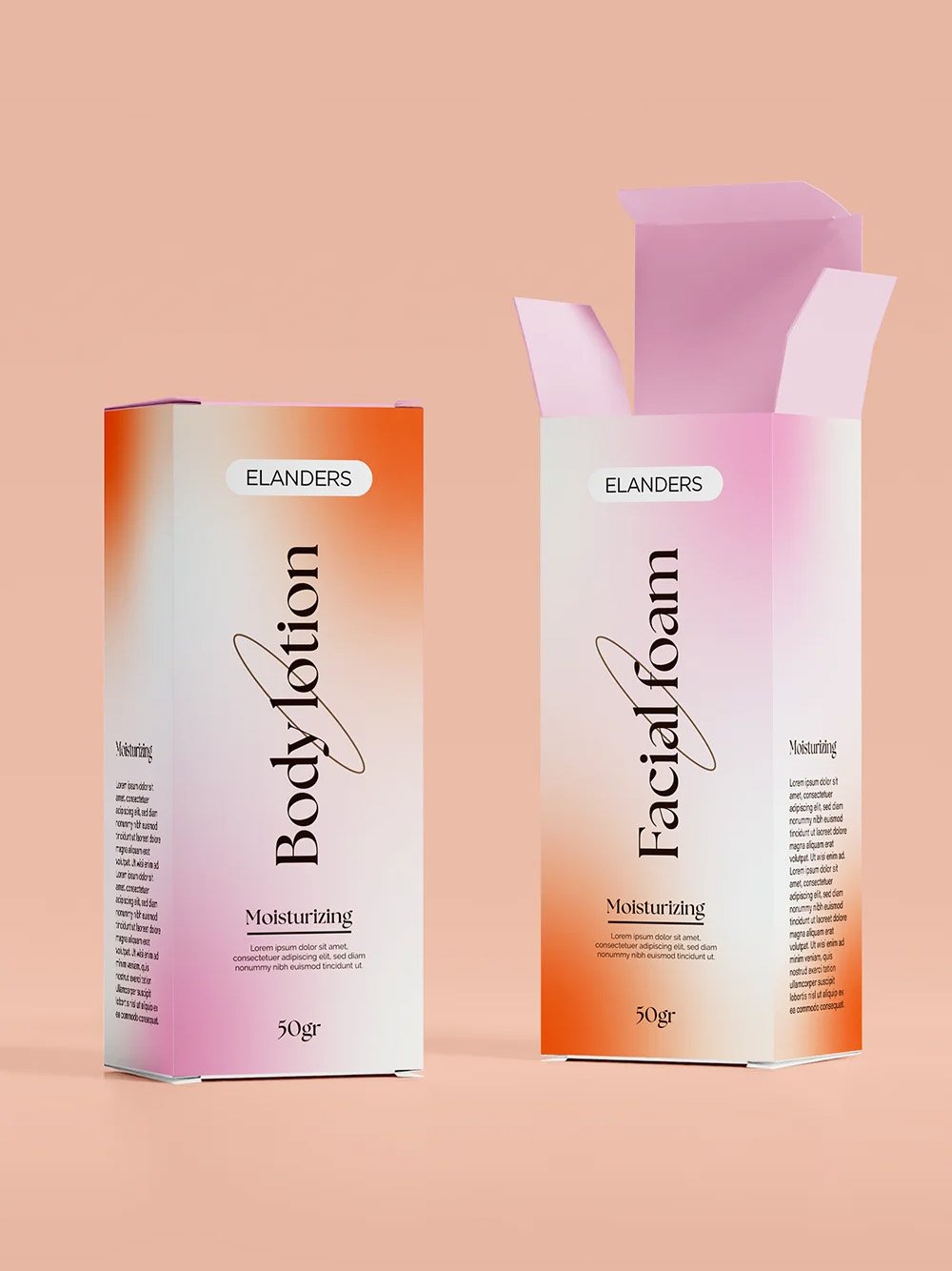 Body Lotion Boxes