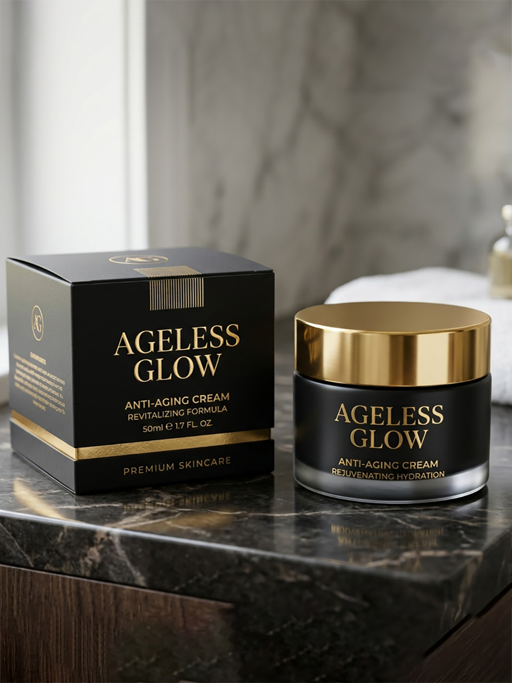 Anti-Aging Cream Boxes