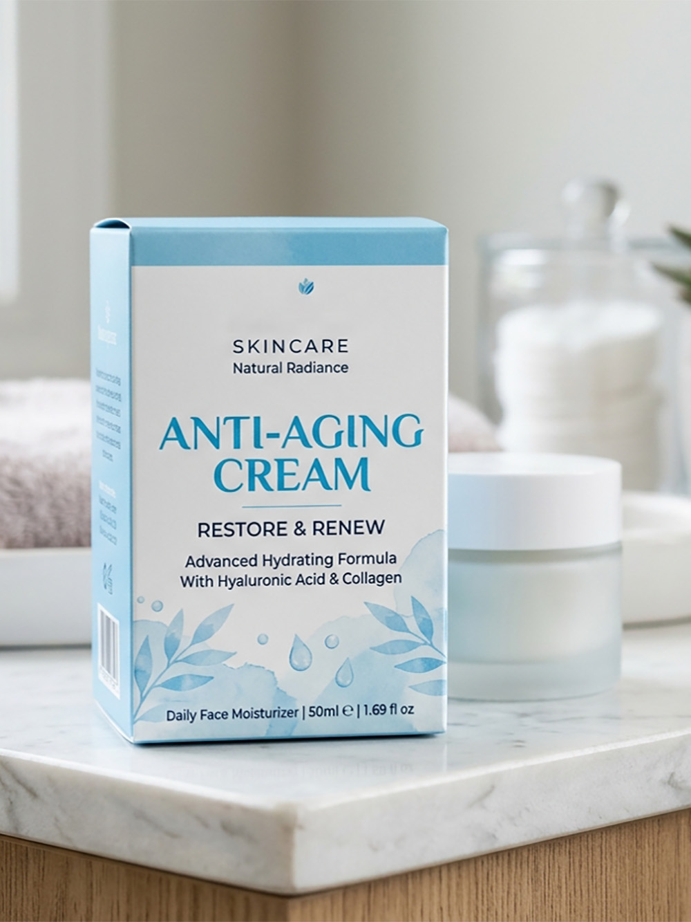 Anti-Aging Cream Boxes