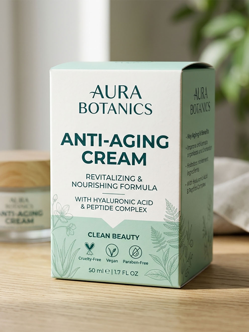 Anti-Aging Cream Boxes