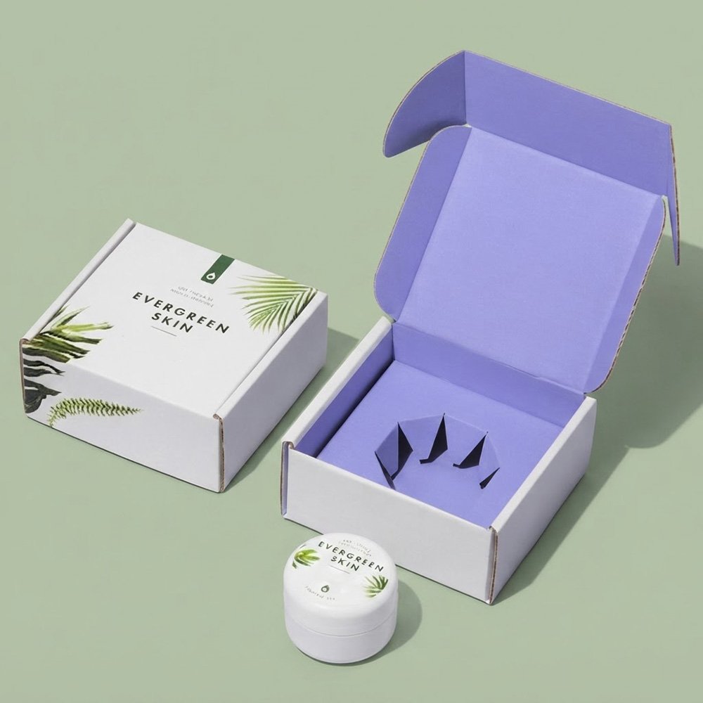 Custom printed body butter boxes for cosmetic packaging