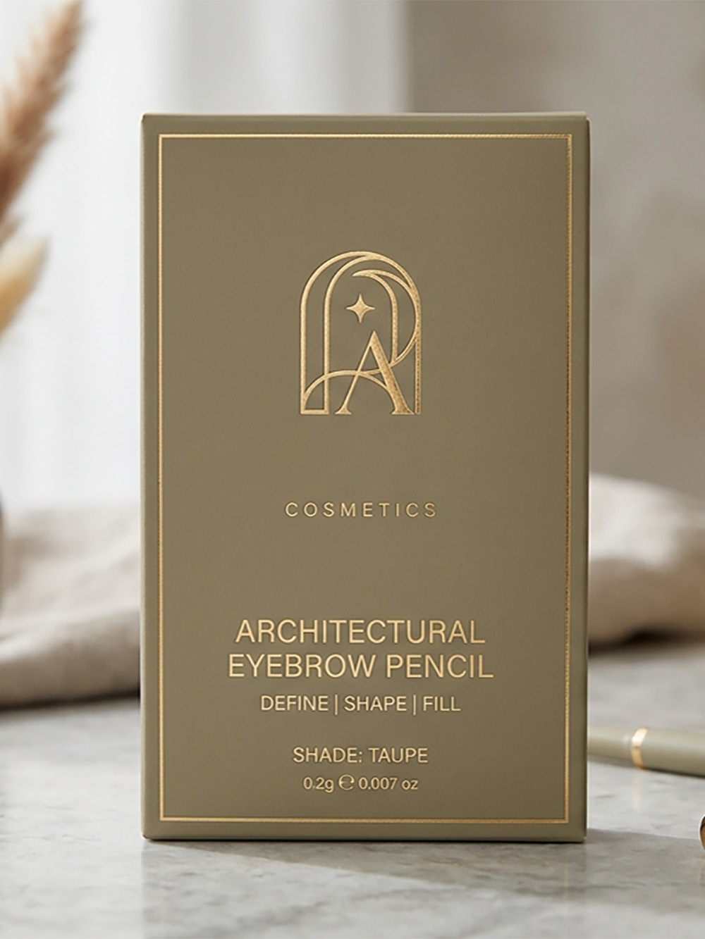 Custom Eyebrow Pencil Boxes Cosmetic Packaging
