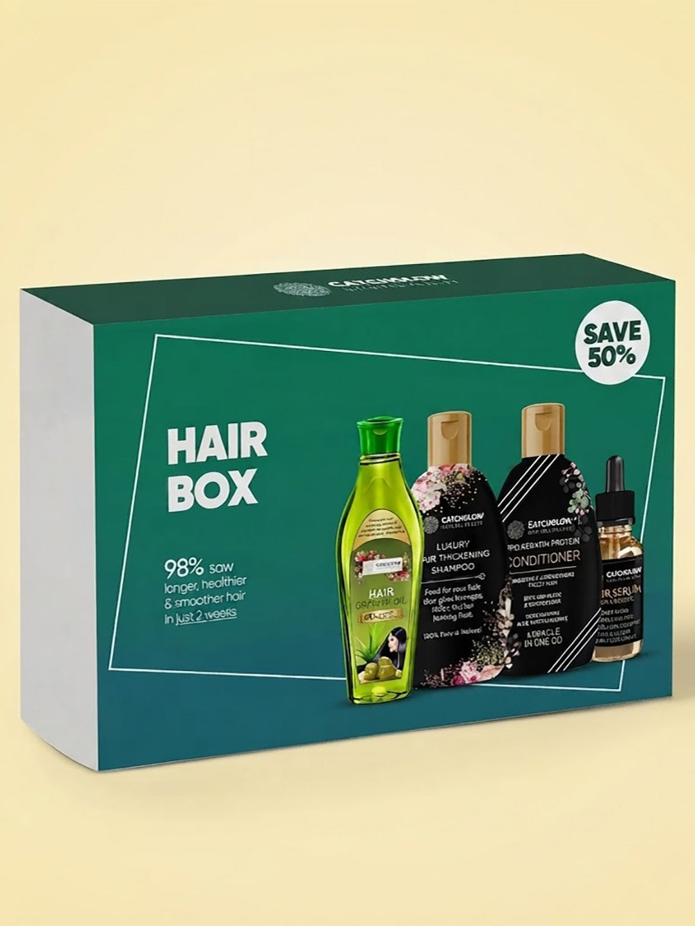 Custom Hair Oil Boxes