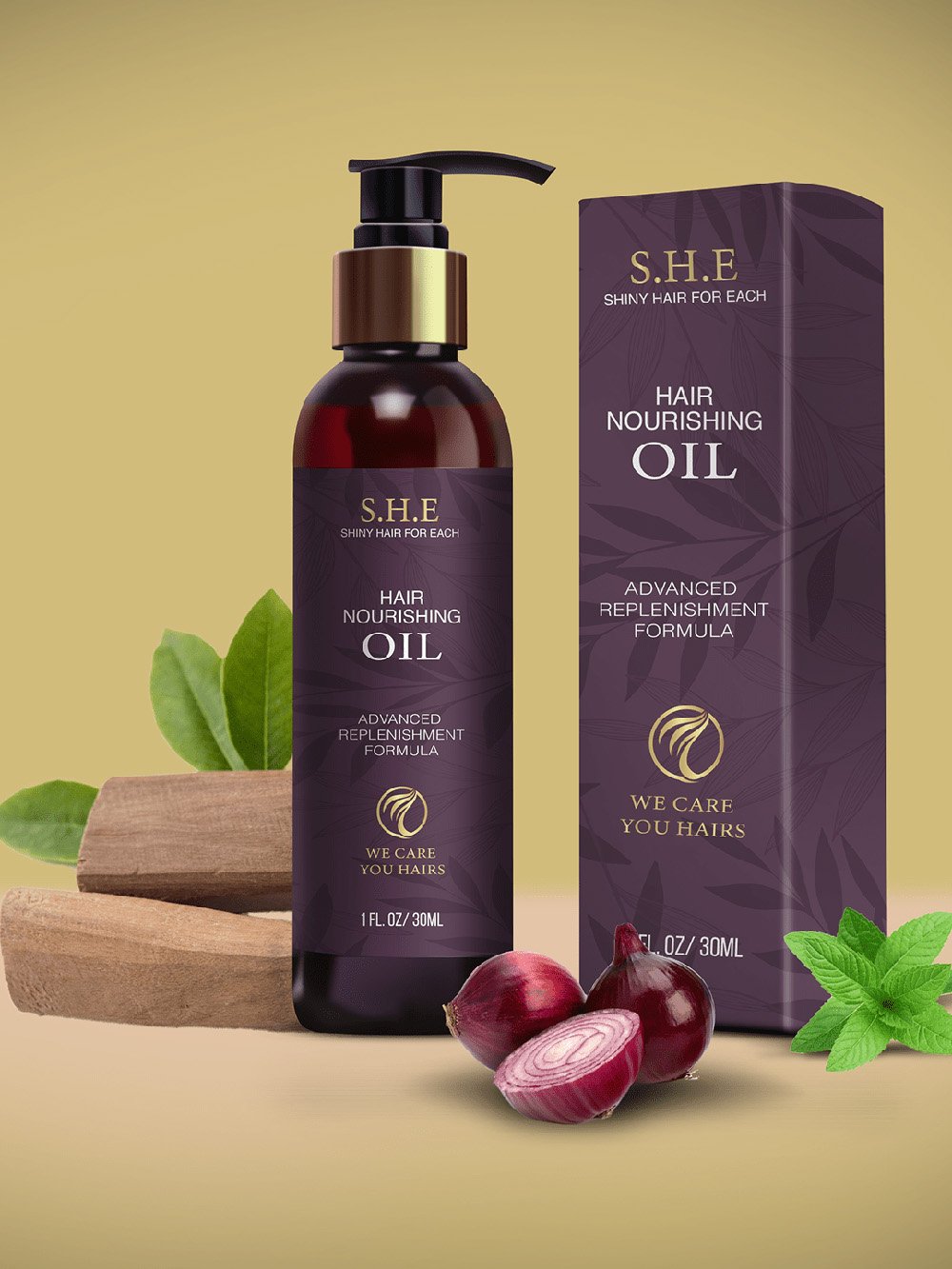 Custom Hair Oil Boxes