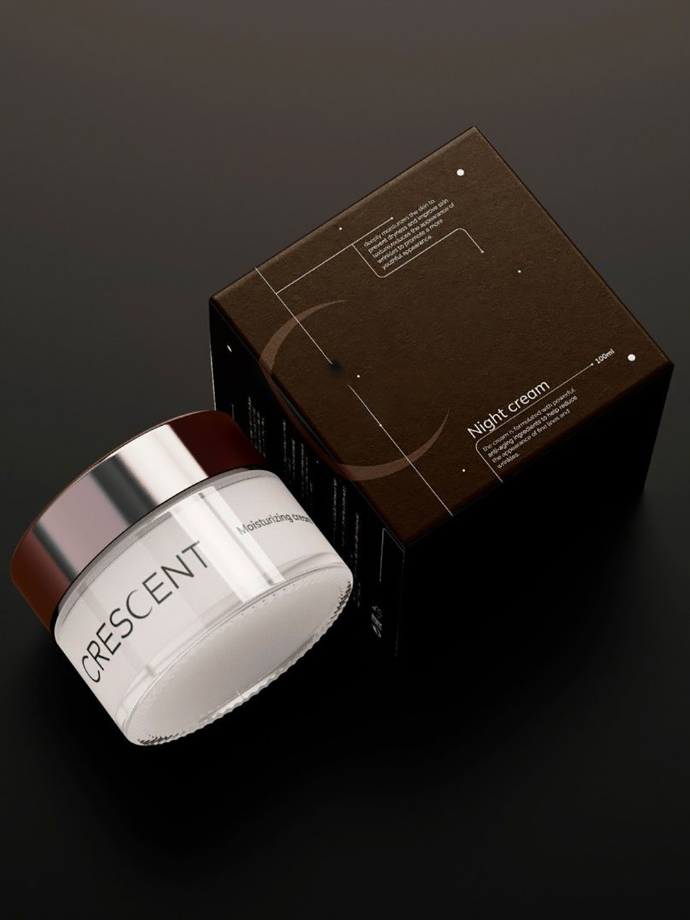 Custom Night Cream Boxes