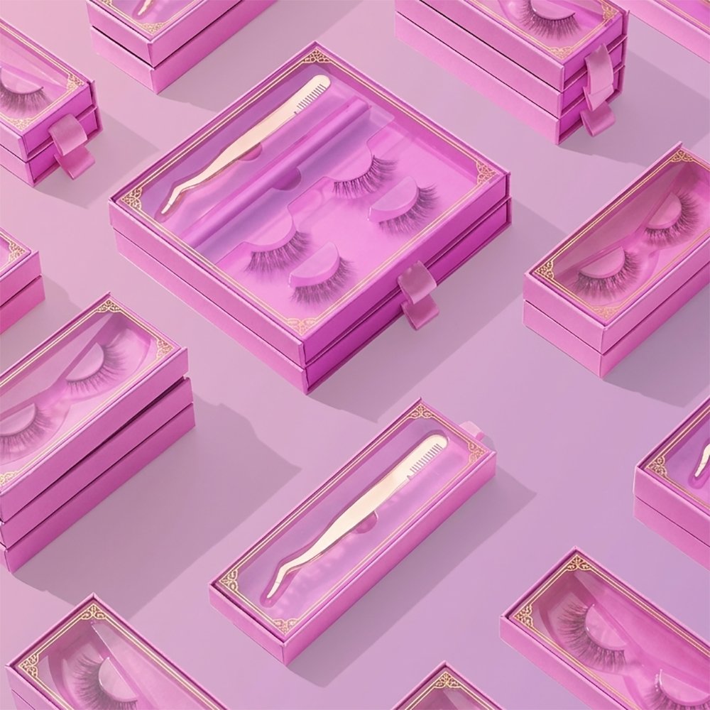 False Eyelash Boxes