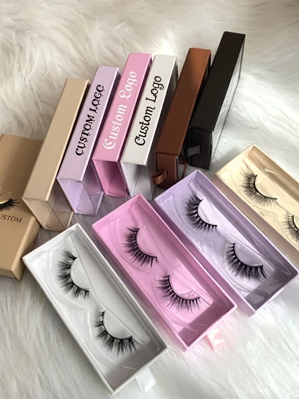 False Eyelash Boxes
