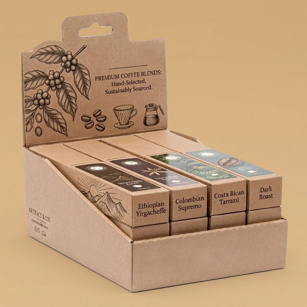 Kraft Display Boxes