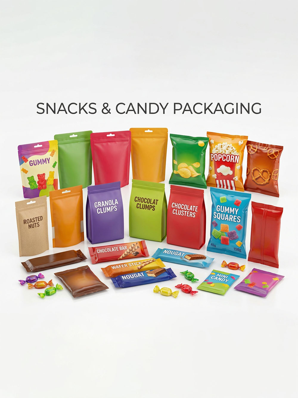 Snacks & Candy packaging