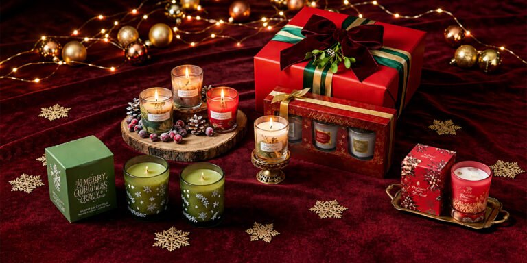 Christmas candle Gift boxes