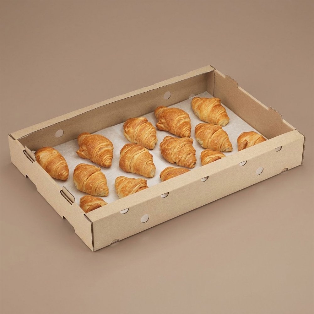Cardboard Bakery Trays
