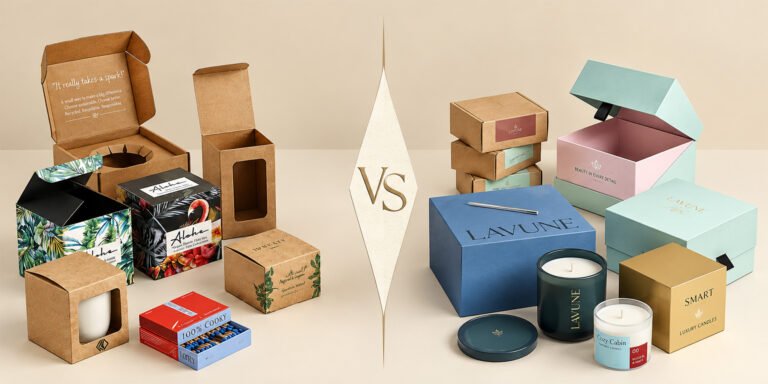 Cardboard vs Rigid Boxes for Candles