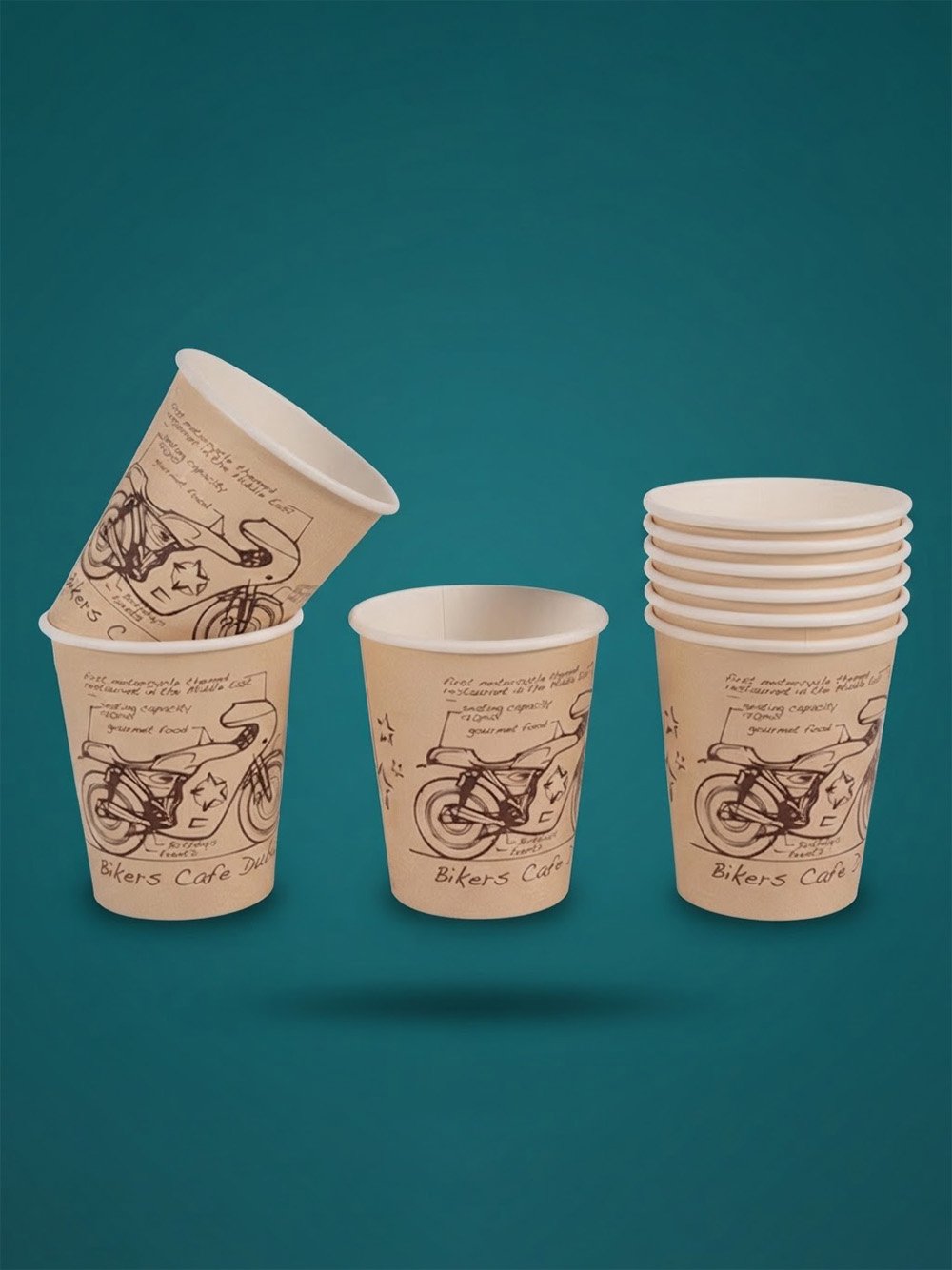 Coffee Cups With Lids Packaging