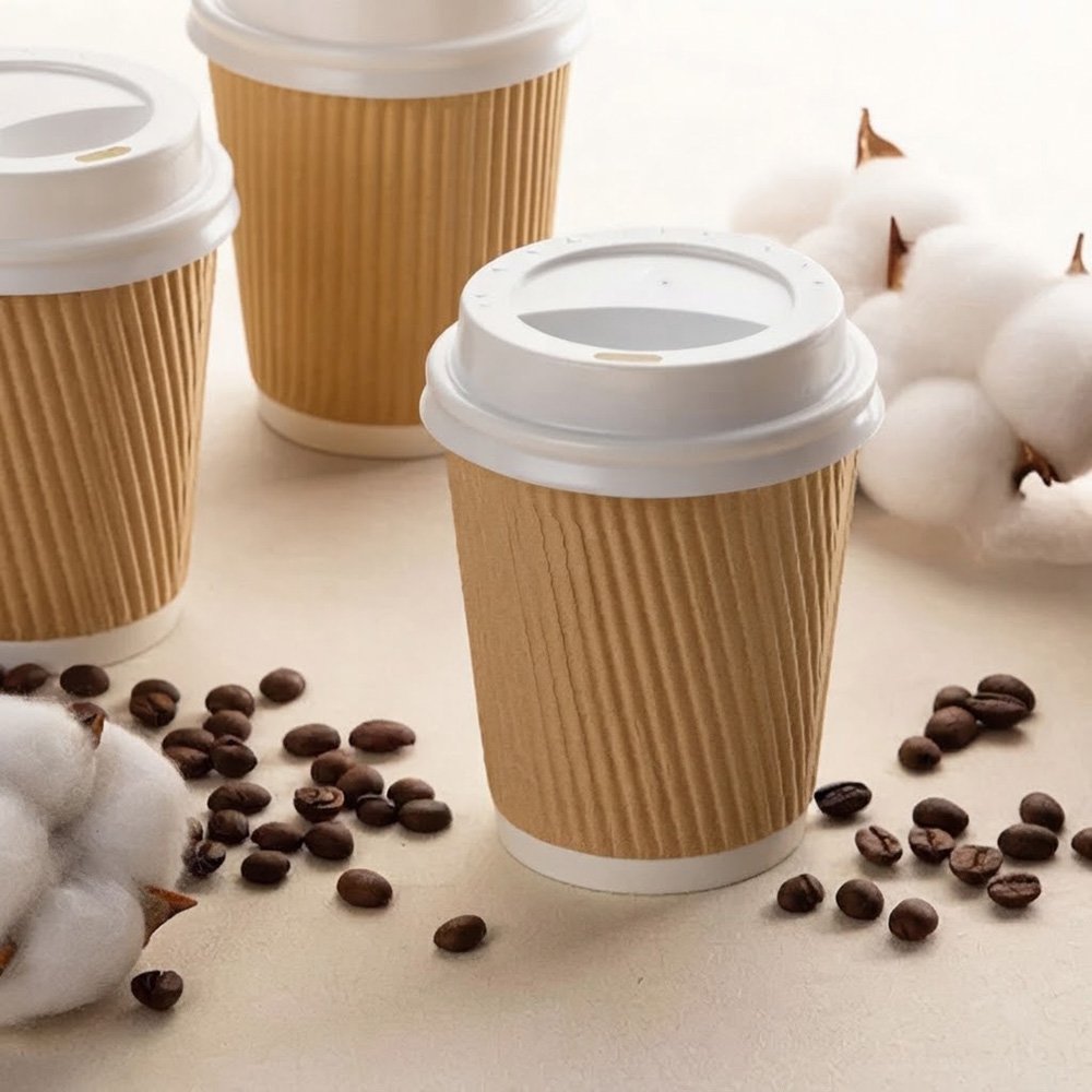 Coffee Cups With Lids Packaging