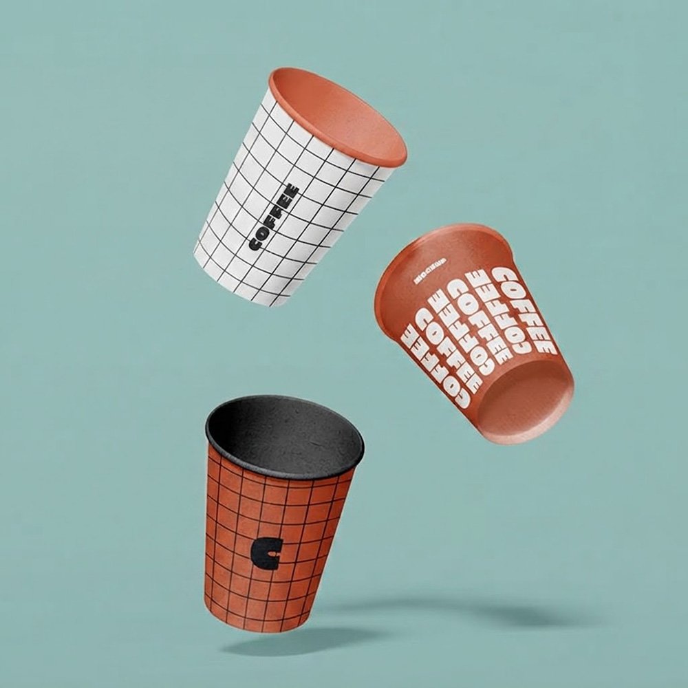 Coffee Cups With Lids Packaging