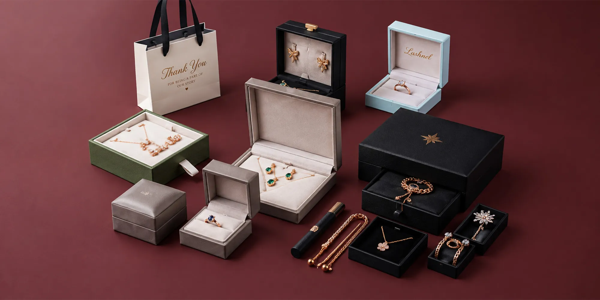 Jewellary paackaging boxes