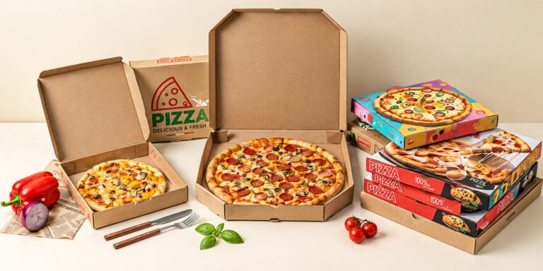 PFAS-Free Pizza & Food Cardboard Boxes