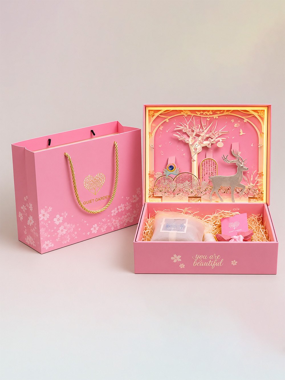 3D Paper light boxes