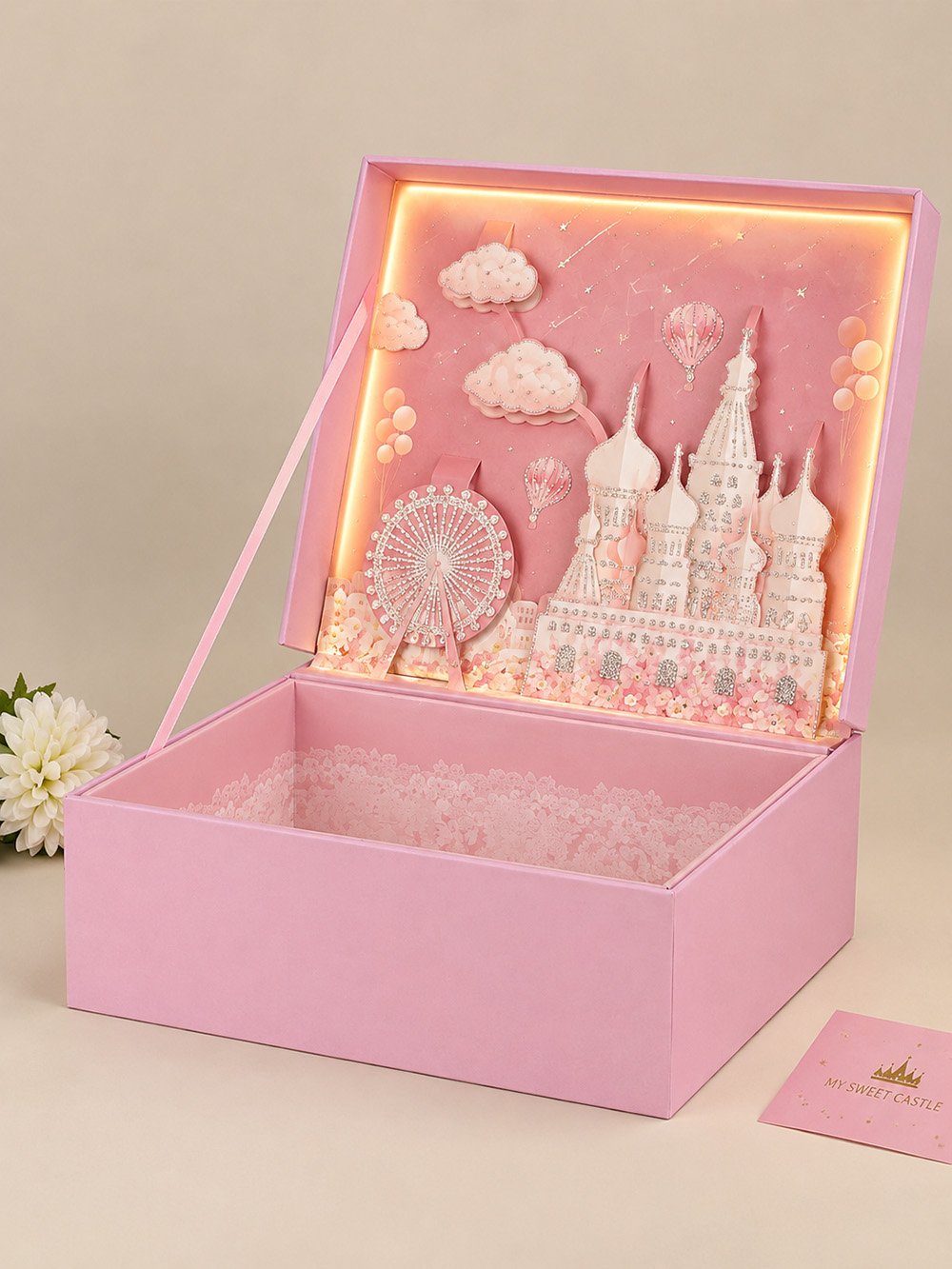 3D Paper light boxes