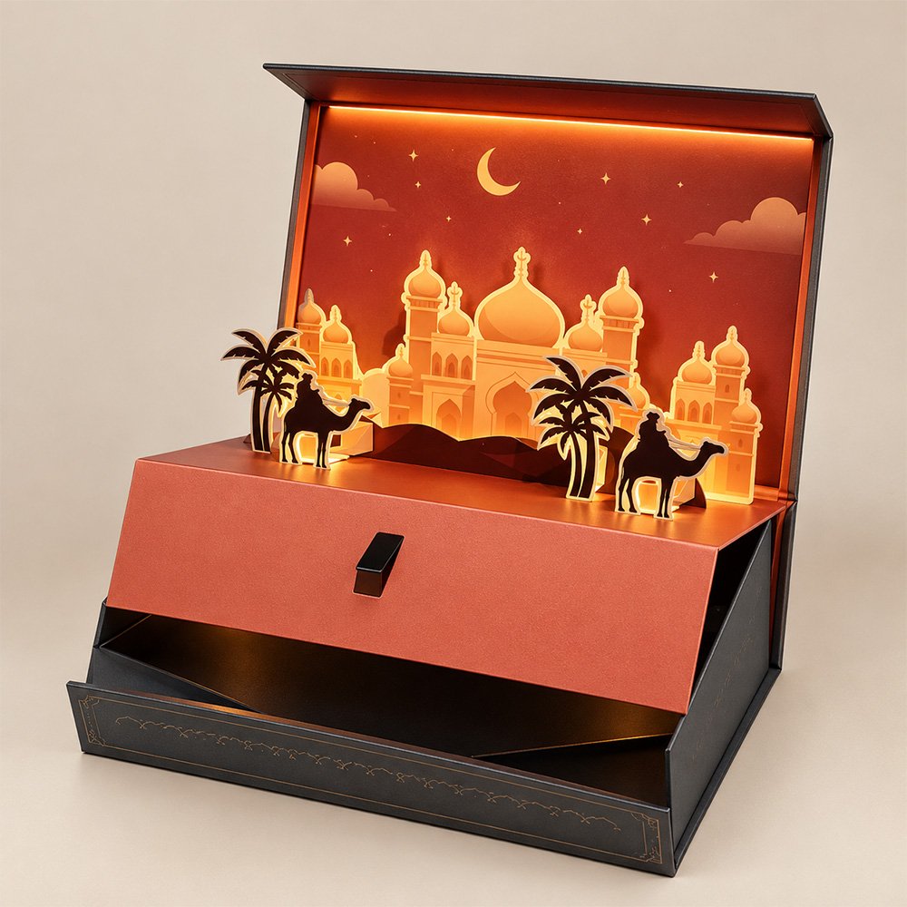 3D Paper light boxes