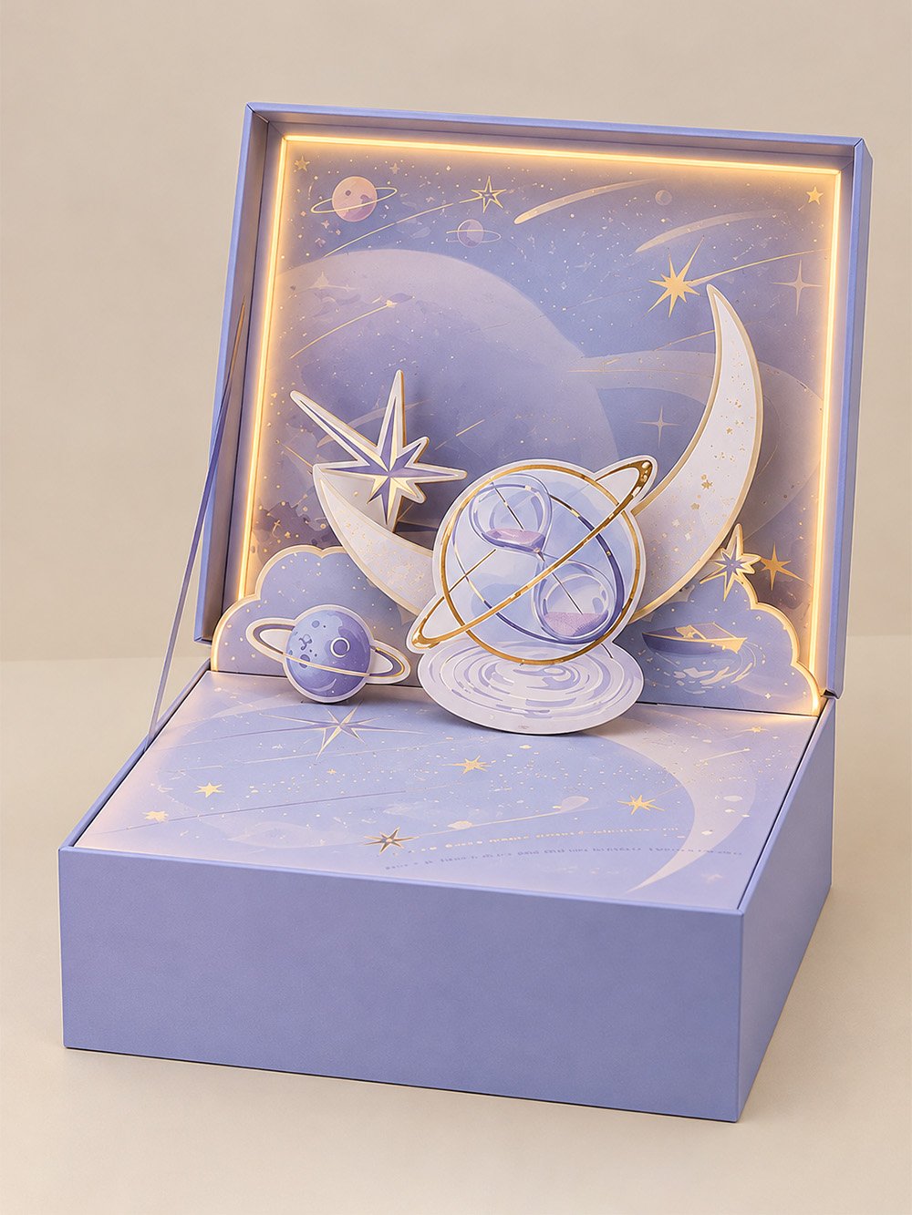 3D Paper light boxes