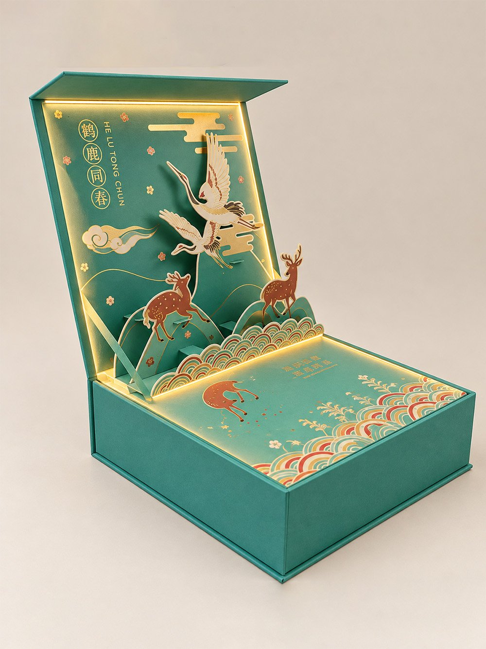 3D Paper light boxes