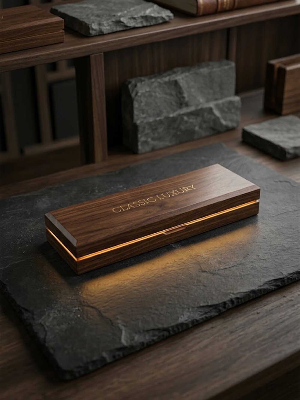 Laser Cut Wood Light Boxes