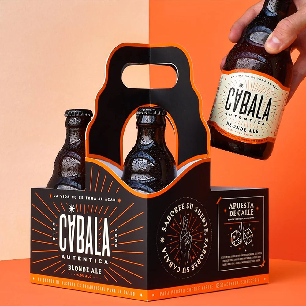Premium custom beer bottle carrier boxes – customizable design, quick turnaround & strong corrugated material for high-impact shelf appeal