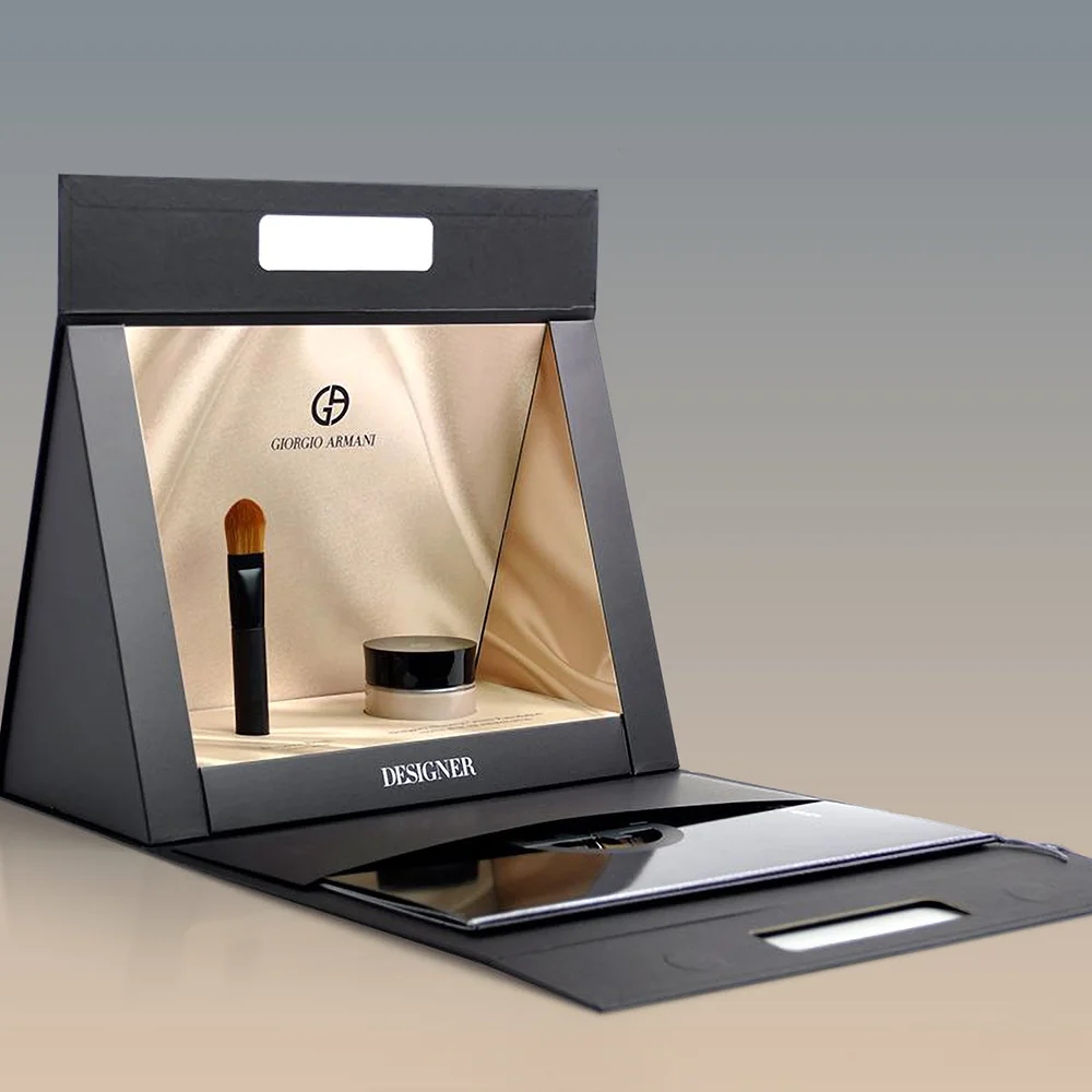 Luxury custom triangular packaging boxes