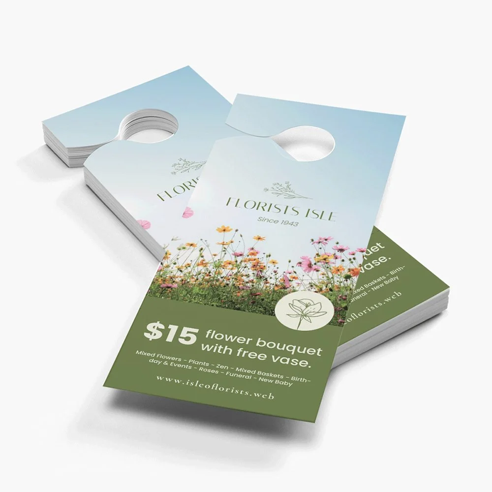 Door Hangers Printing solution at wholesale
