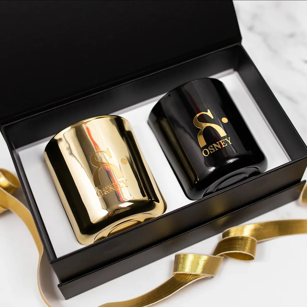 Duo Trio Set Candle Boxes with elegant finish