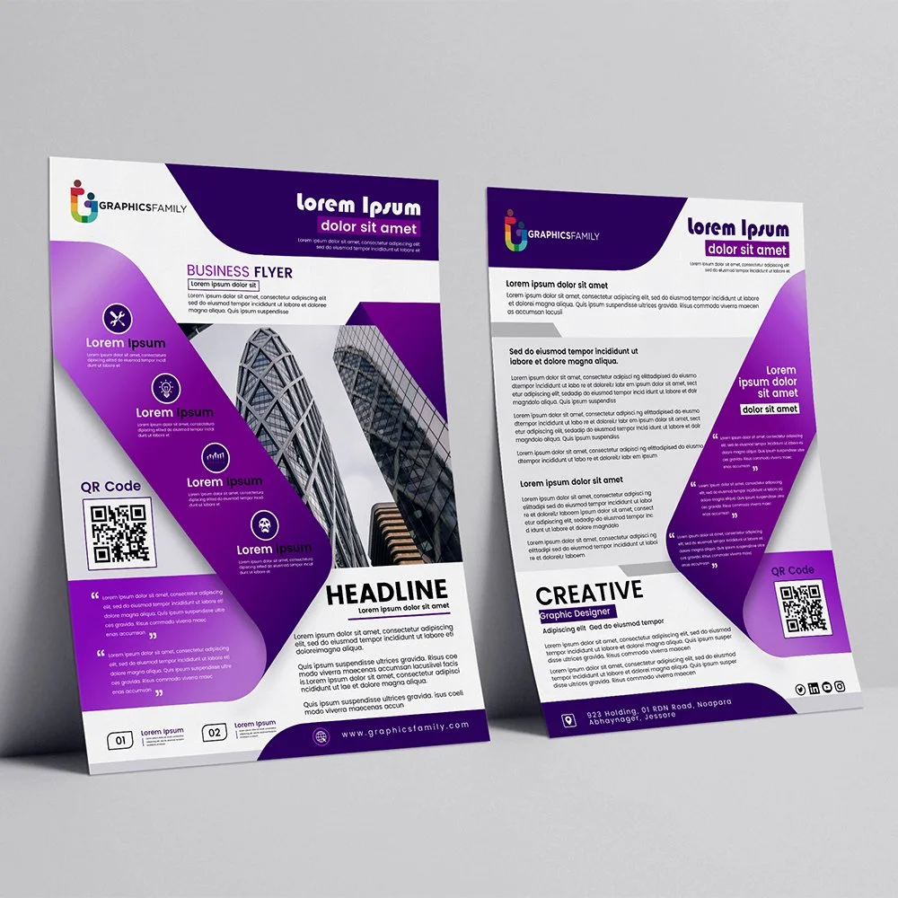 Flyers packaging at wholesale